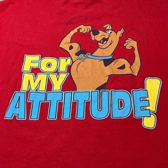 Vintage Y2K Scooby Doo Attitude Tee - Picture 4 of 8